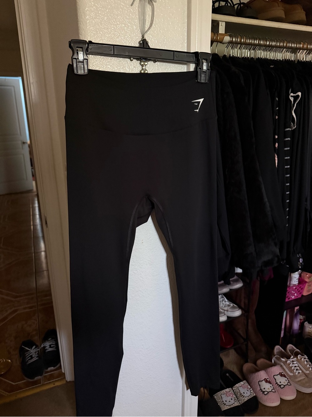 Gymshark Black High-Waist Active Leggings
